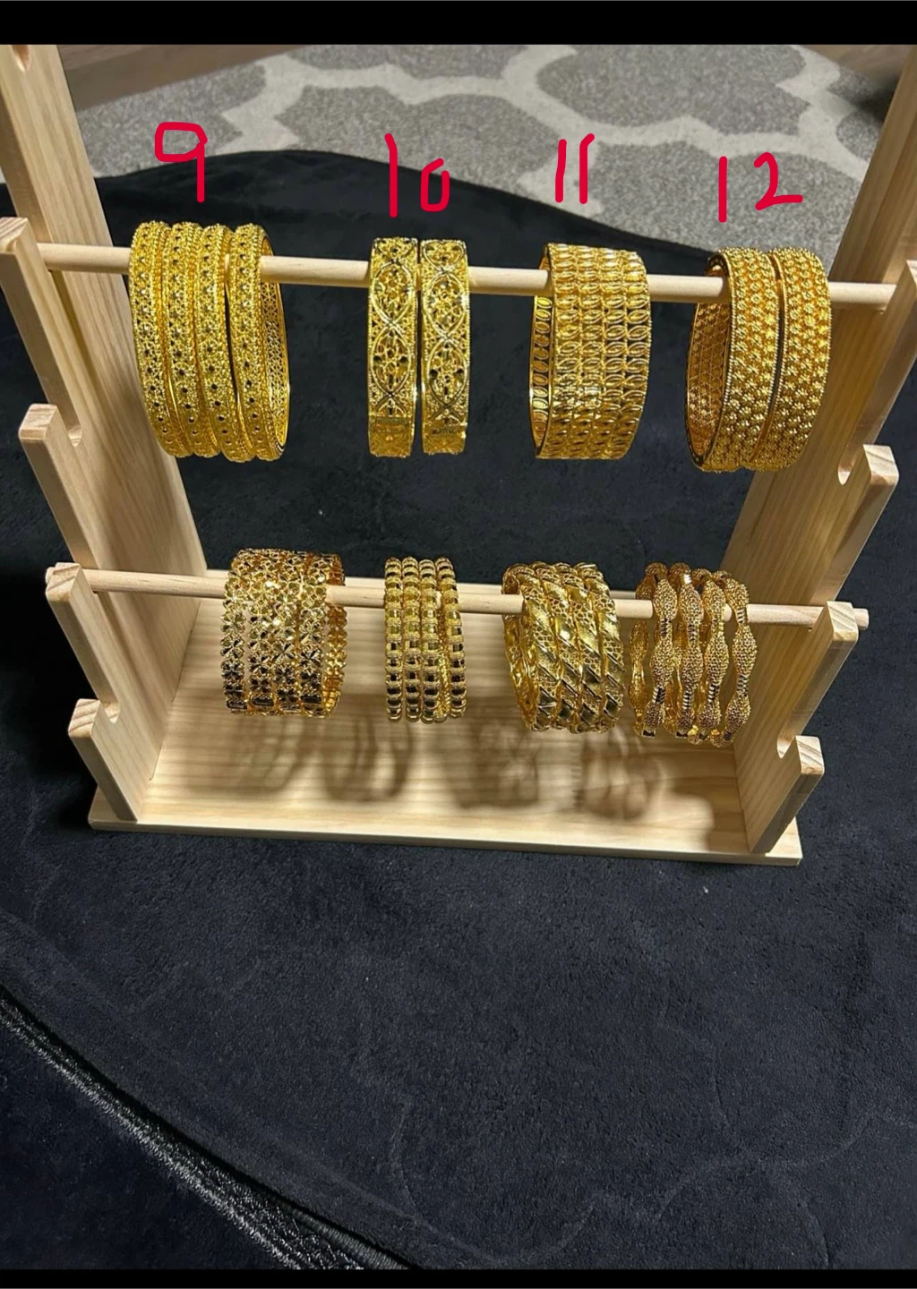 Dubai’s Gold plated Bangle Sets - photo 2