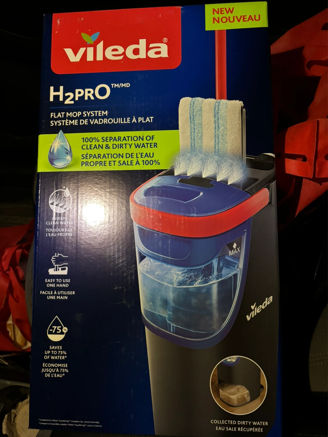 Vileda H2Pro Flat Mop System - photo 2