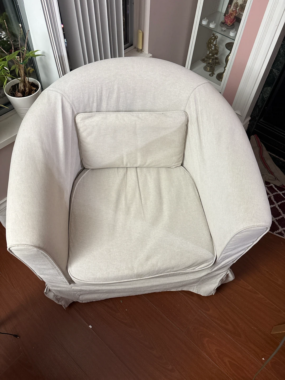 Cream Armchair - photo 2