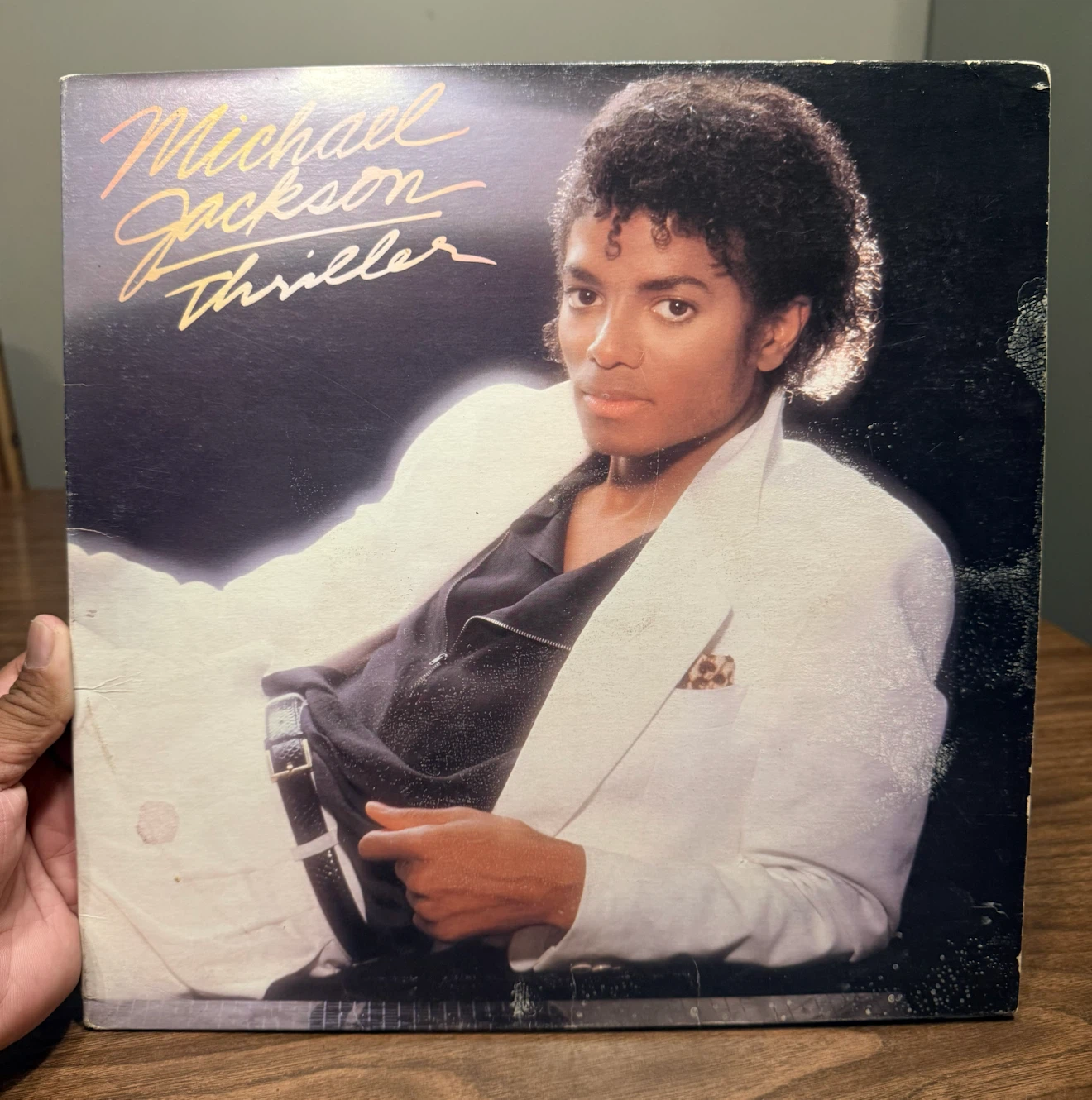1982 MICHAEL JACKSON – THRILLER ORIGINAL VINYL LP
