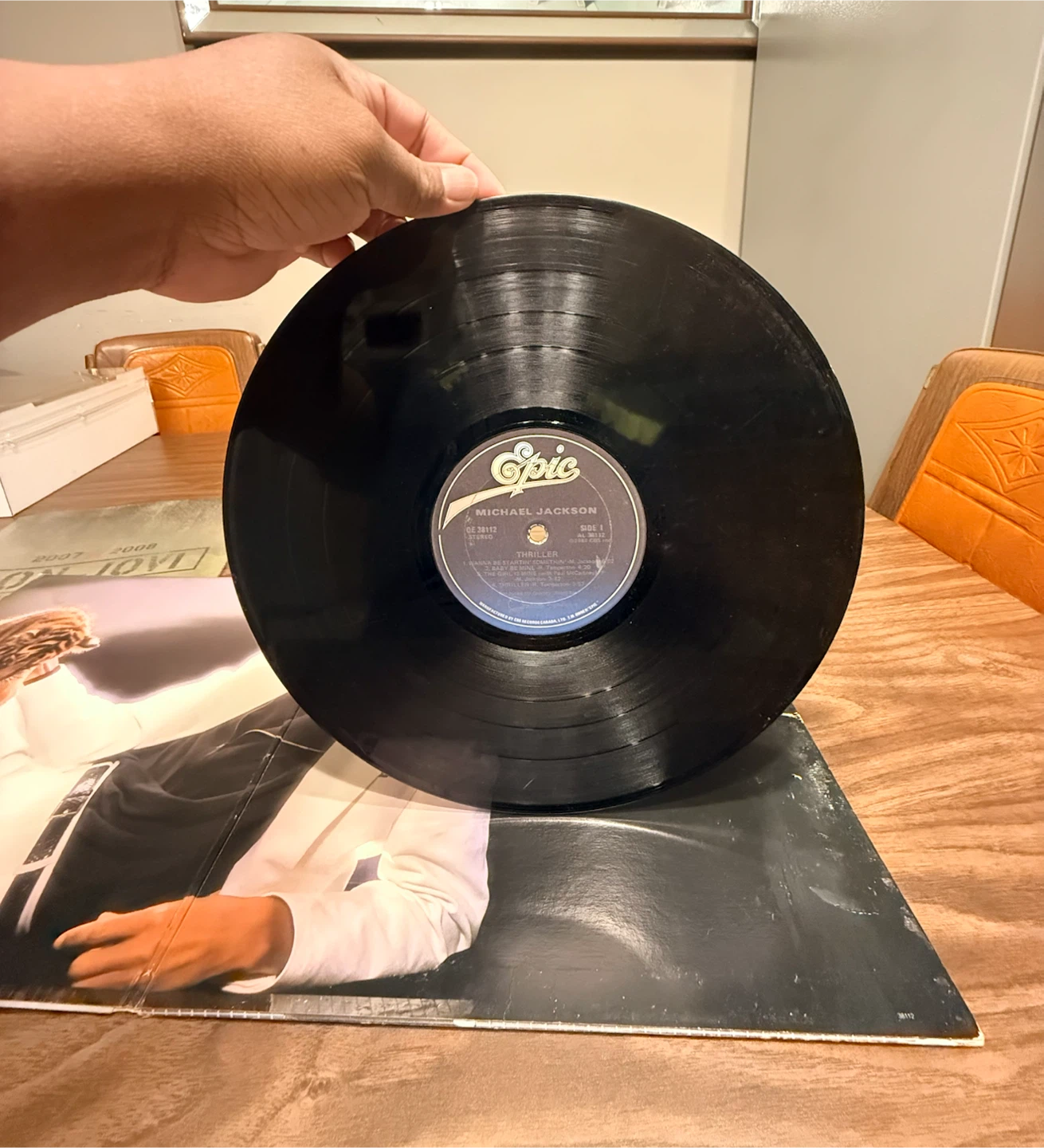 1982 MICHAEL JACKSON – THRILLER ORIGINAL VINYL LP - photo 4