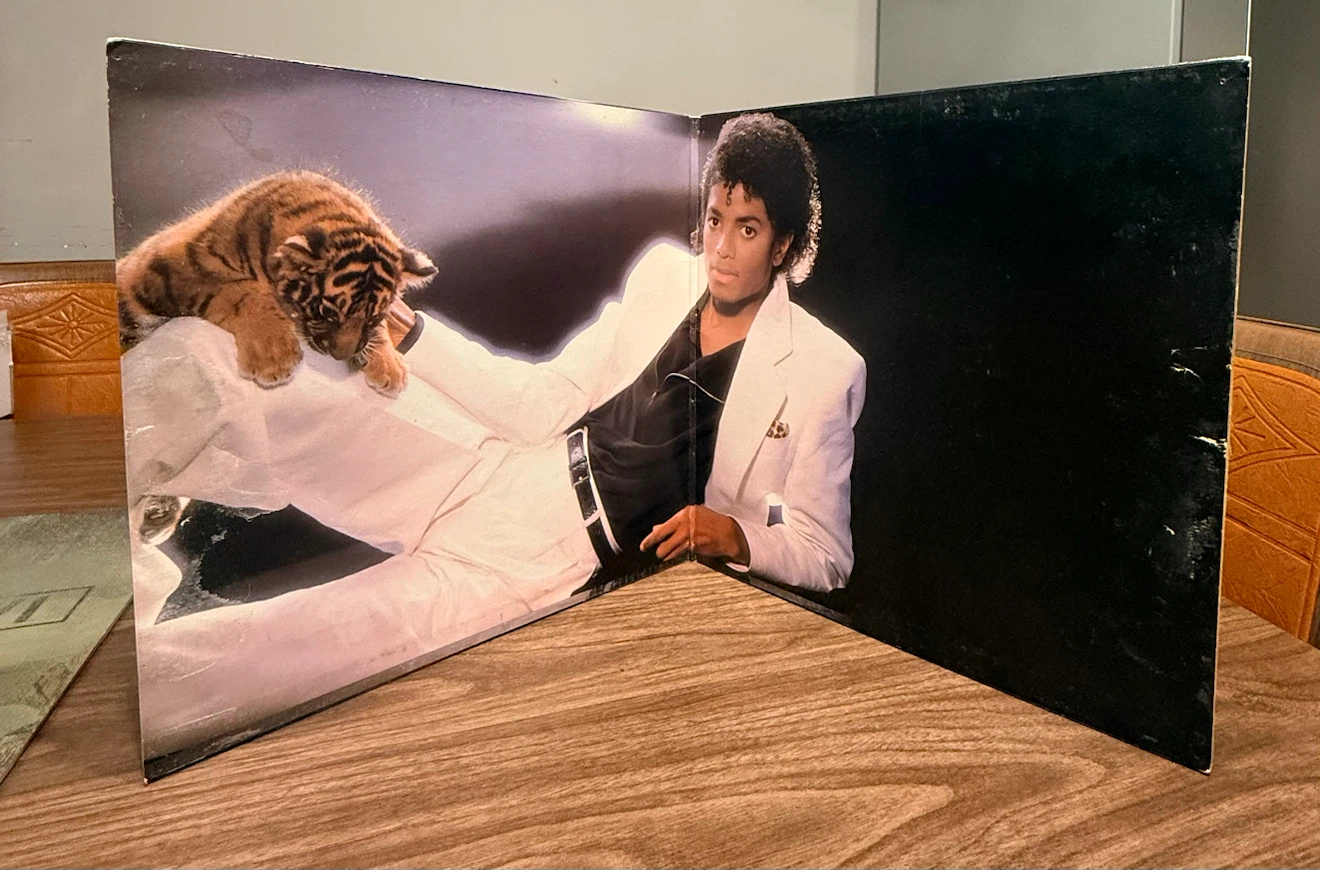 1982 MICHAEL JACKSON – THRILLER ORIGINAL VINYL LP - photo 5