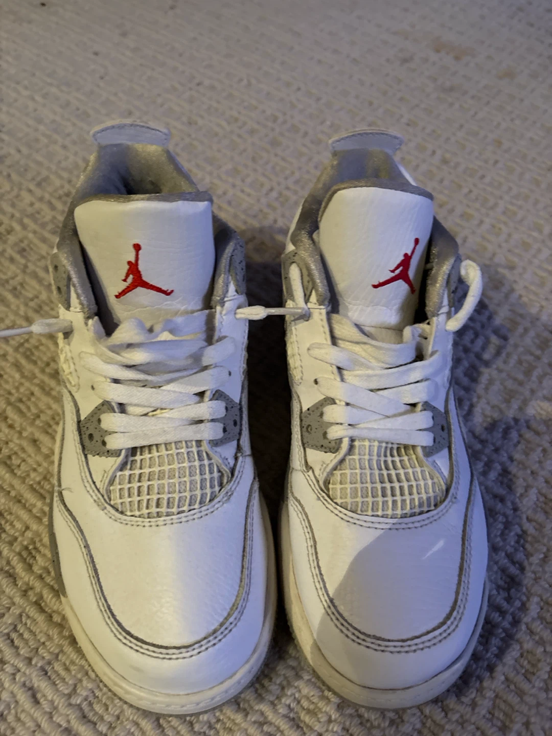 Air Jordan 4 White Cement