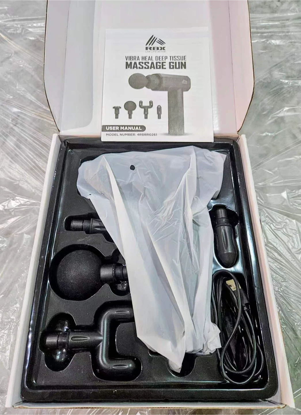 RBX Vibra Heal Deep Tissue Massage Gun - NEED TO SELL EVERYTHING - photo 4