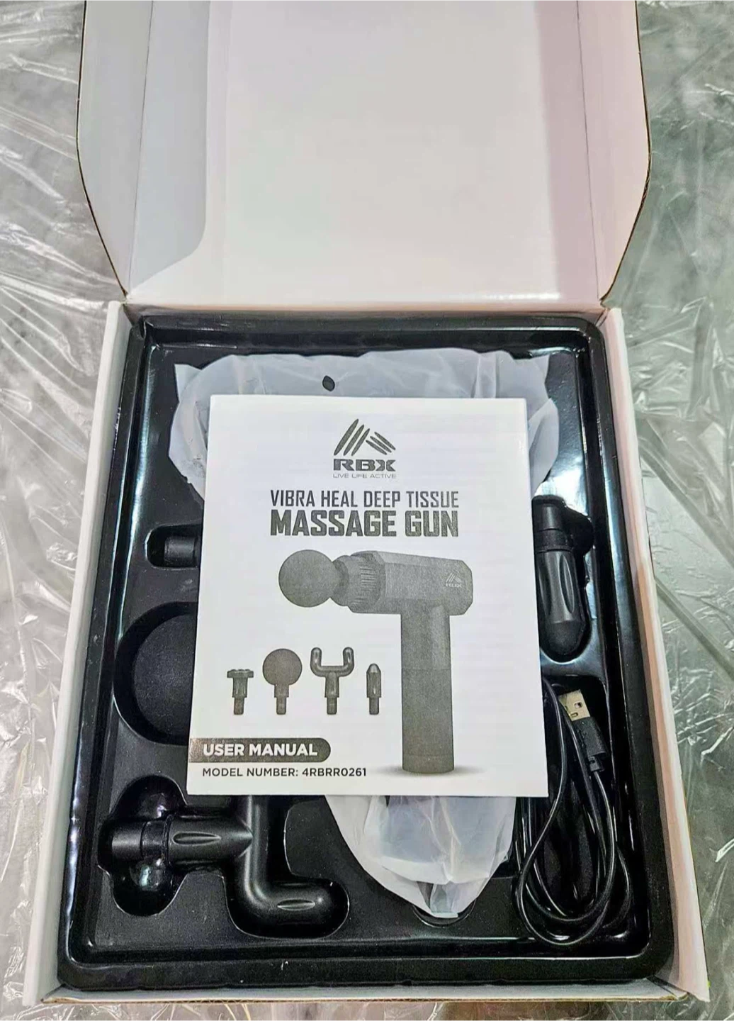 RBX Vibra Heal Deep Tissue Massage Gun - NEED TO SELL EVERYTHING - photo 5