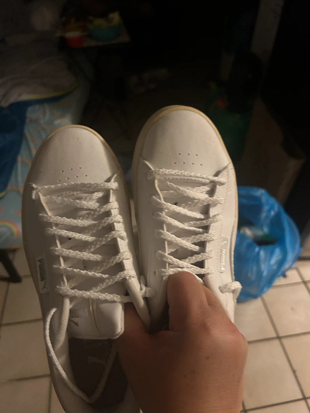 Puma Women's White Low-Top Sneakers
