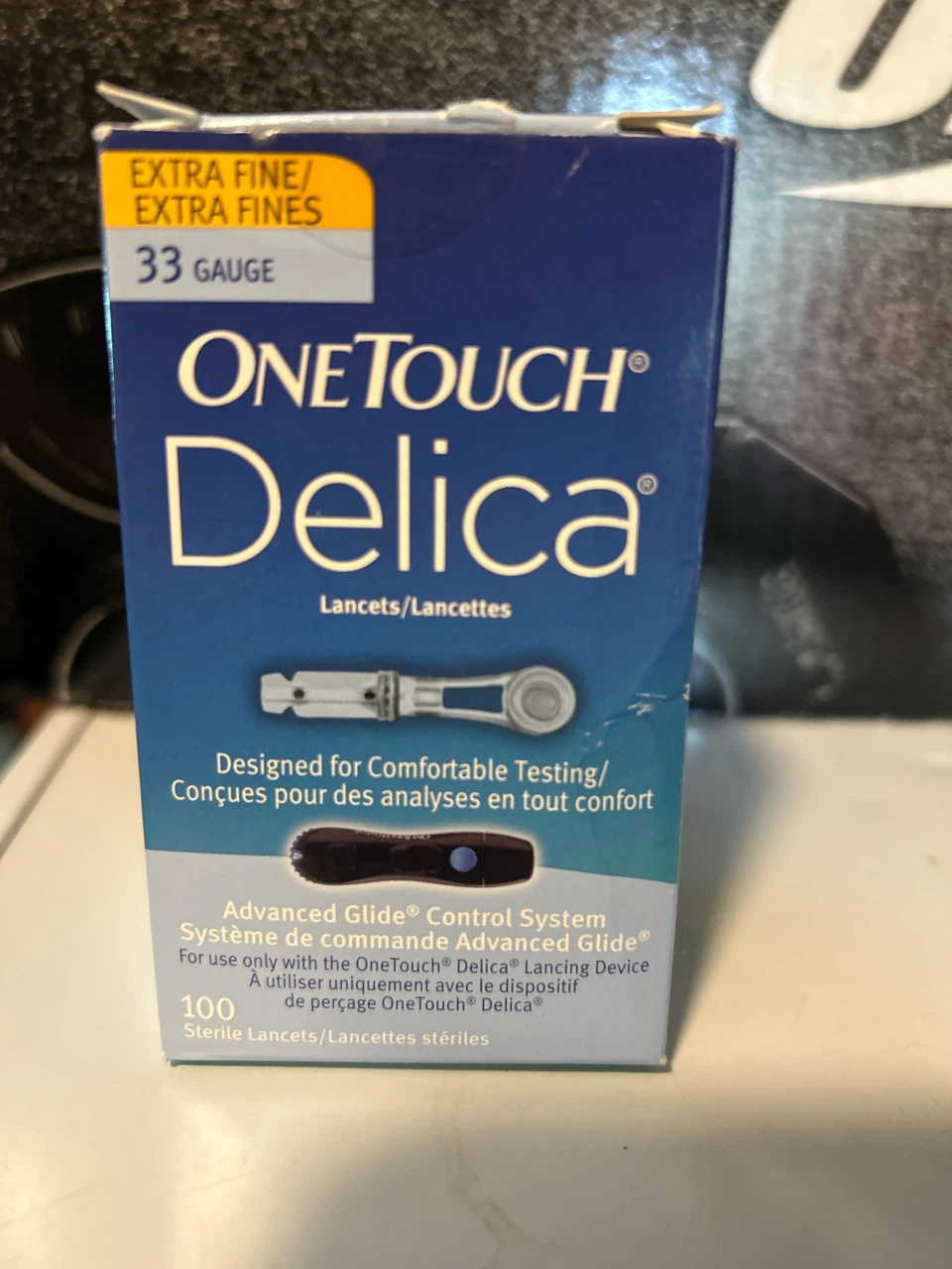 OneTouch Delica 33 Gauge Lancets