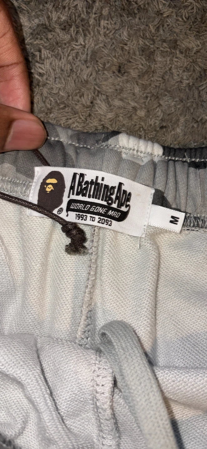 A Bathing Ape BAPE Shark Camo Shorts - photo 2