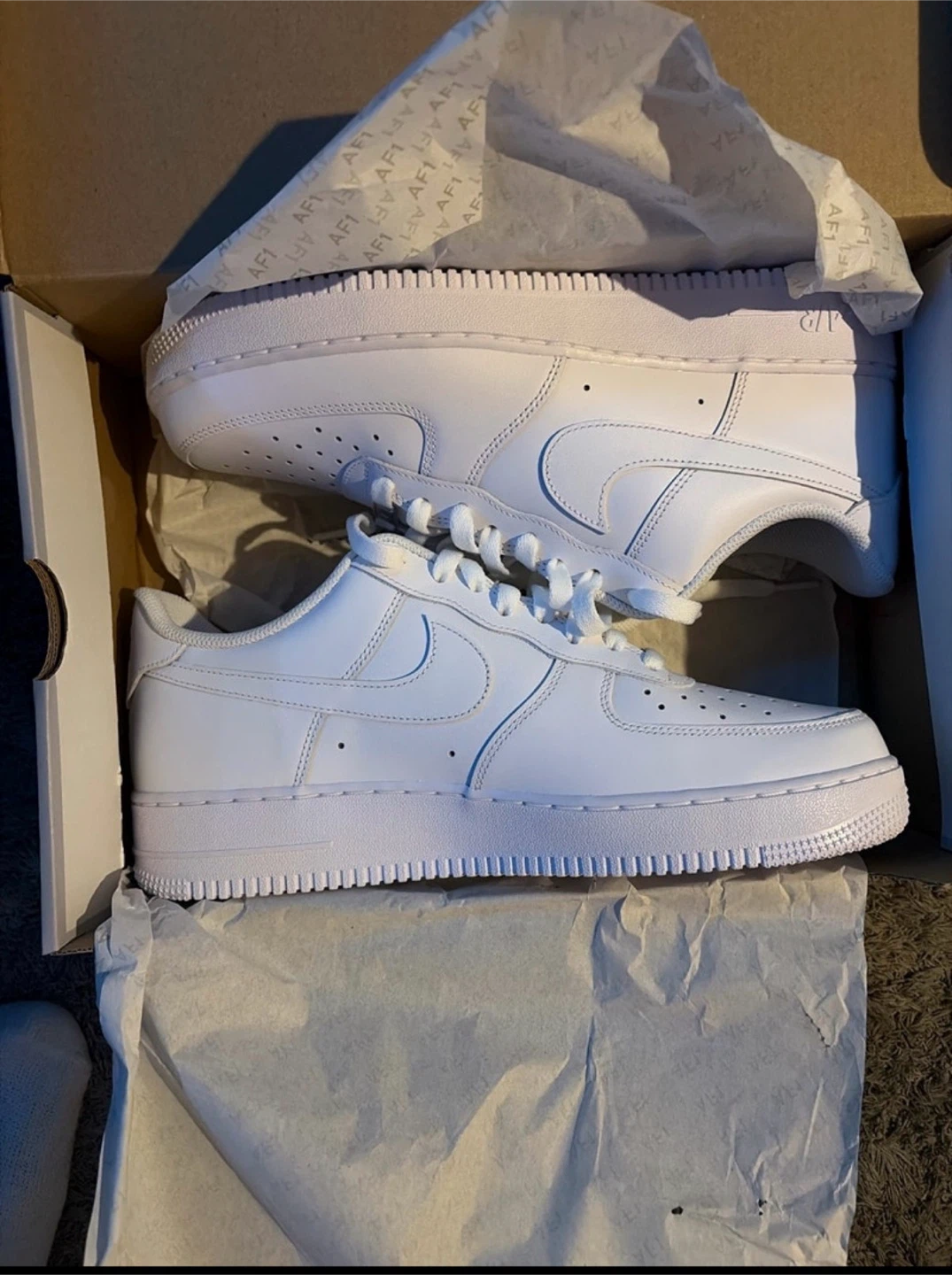 Nike Air Force 1 White Sneakers