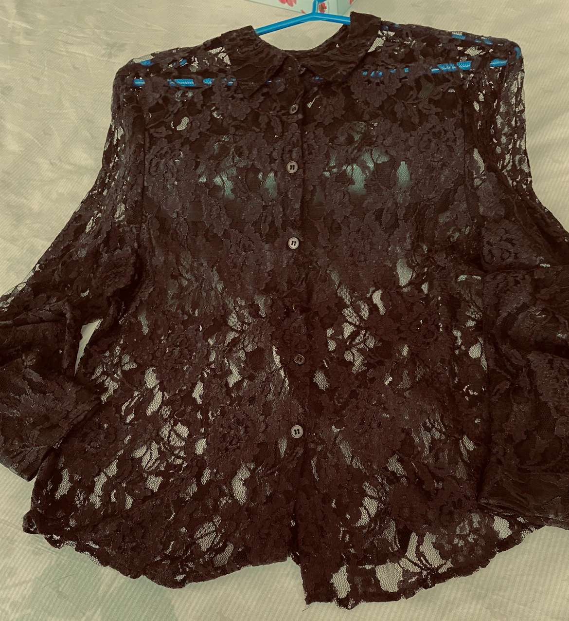 Women's Lace Blouse with Camisole