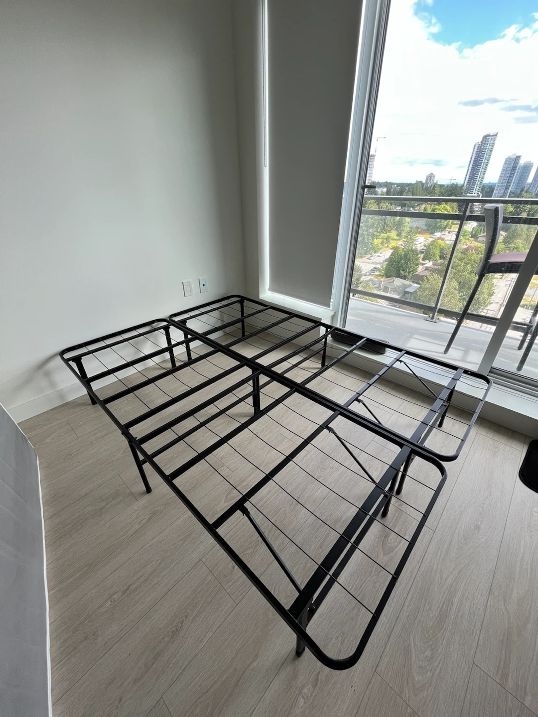 Folding Bed Frame and Mattress - photo 4