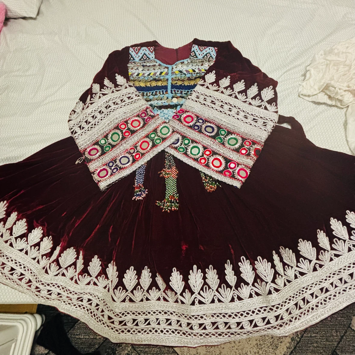Afghan Velvet Dress - photo 4