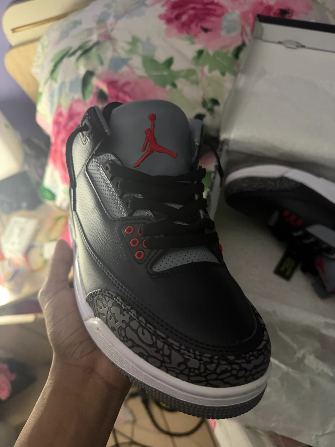 Air Jordan 3 Retro Men's Sneakers - photo 3