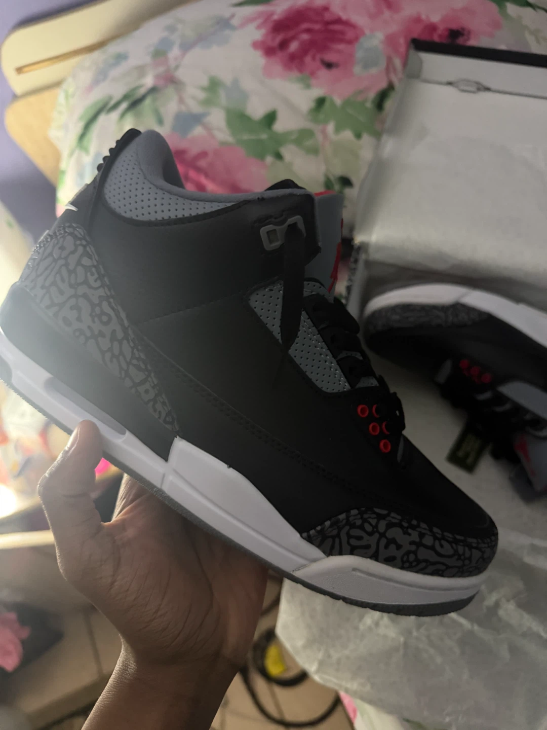 Air Jordan 3 Retro Men's Sneakers - photo 4