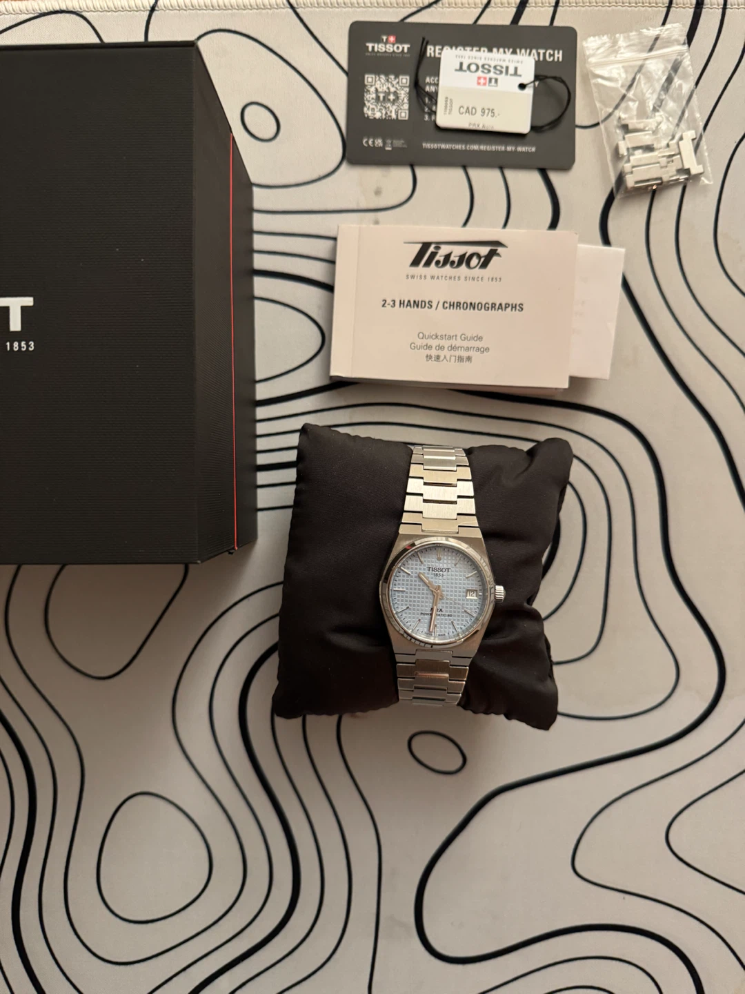 Tissot PRX 35mm Powermatic 80 - Ice Blue - photo 2
