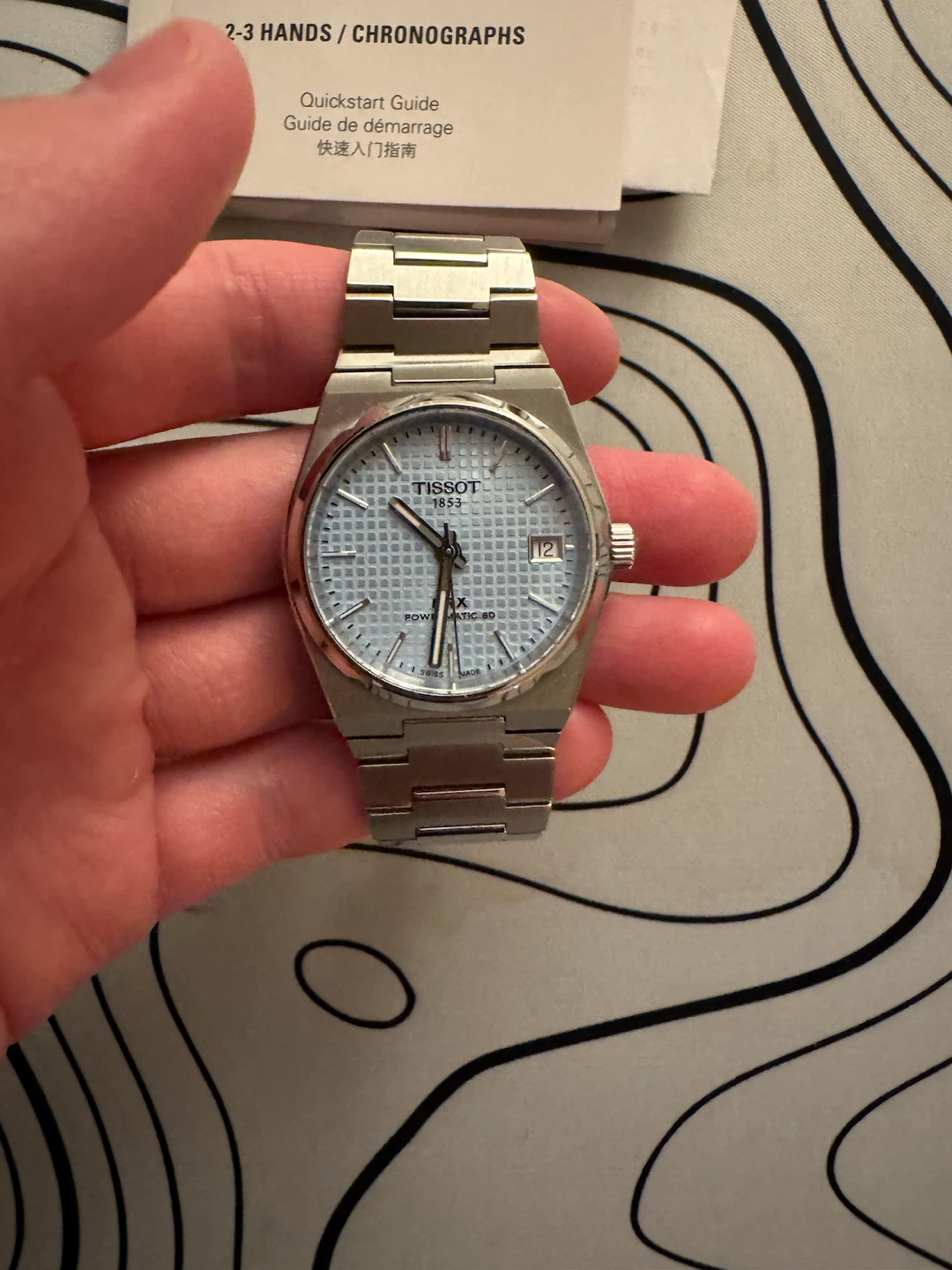 Tissot PRX 35mm Powermatic 80 - Ice Blue - photo 3