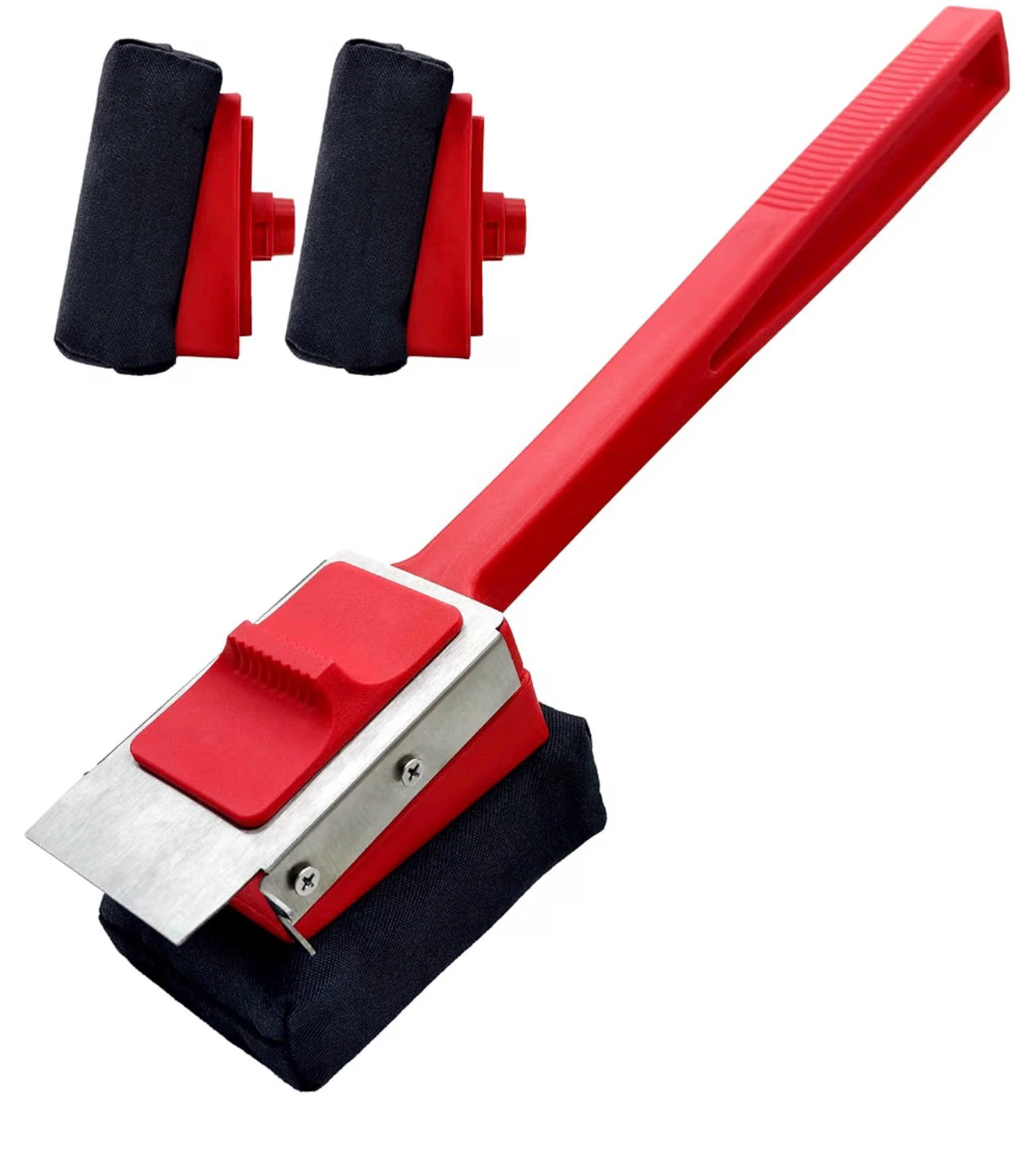 Grill Brush with Scraper Tool with Replacement Pads