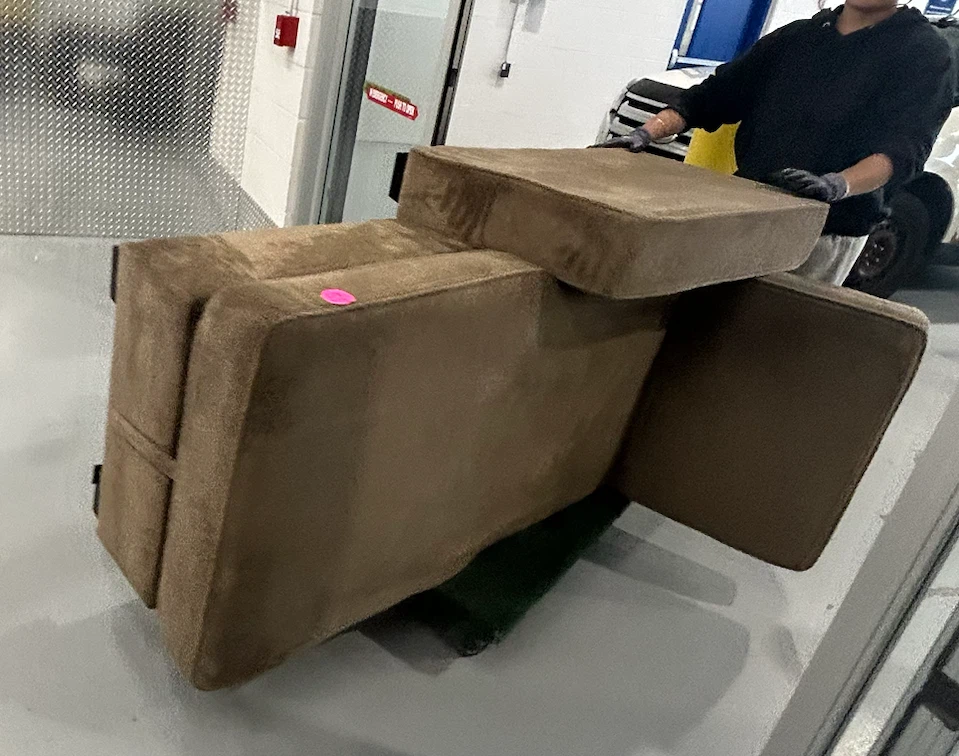 Brown Sofa Cushions/Sections