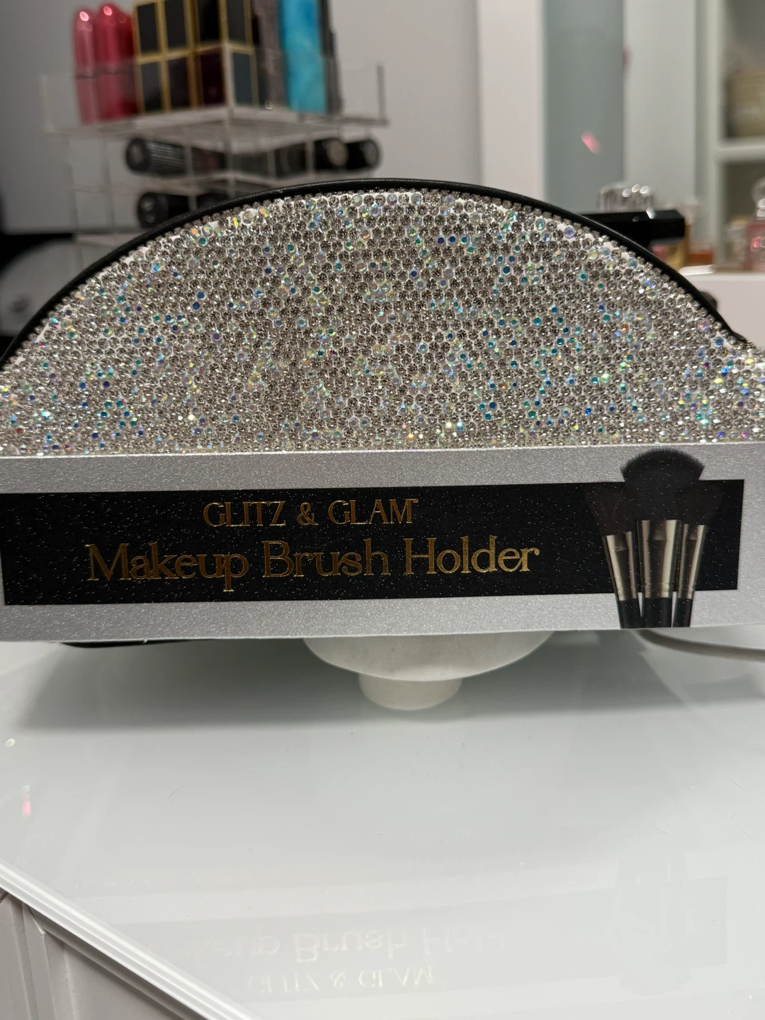 Glitz & Glam Makeup Brush Holder
