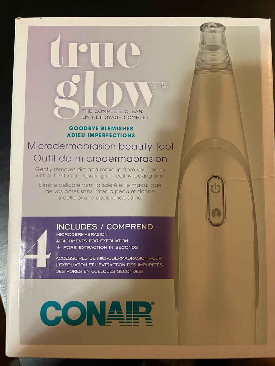 Conair True Glow Microdermabrasion Beauty Tool
