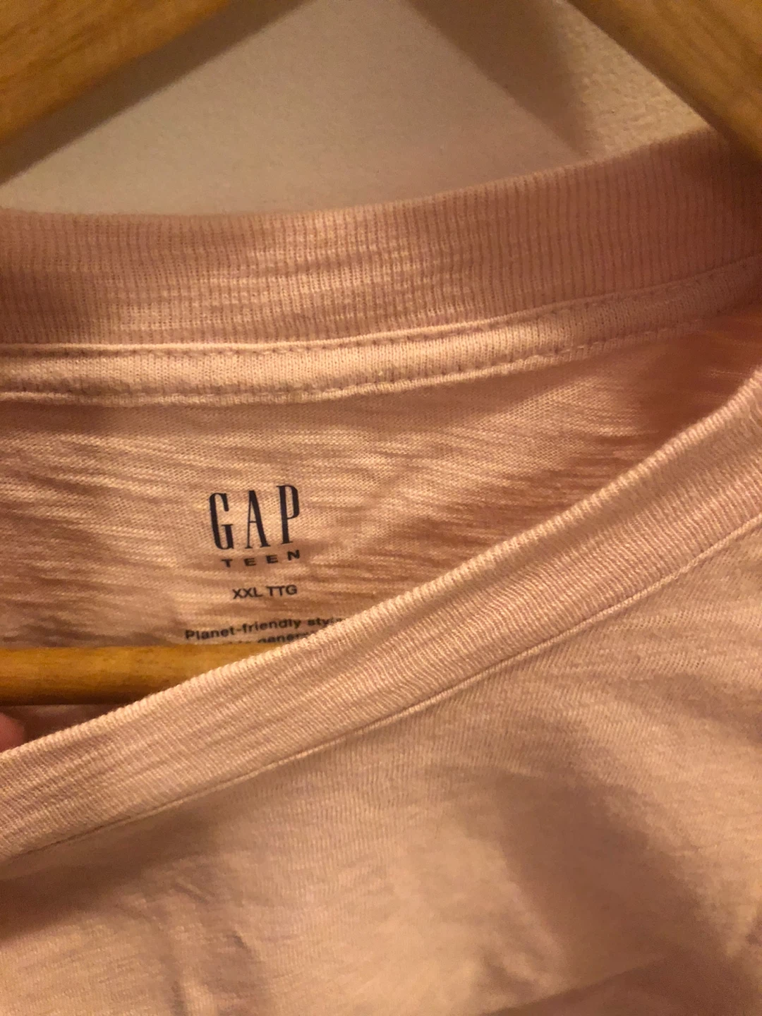 GAP Teen Pink Crop Top T-Shirt XXL