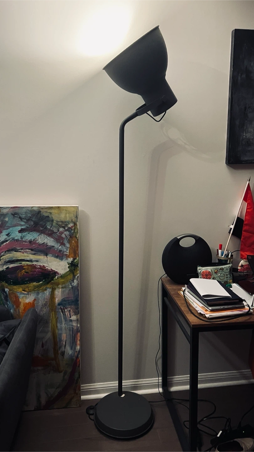 IKEA Black Floor Lamp - photo 2