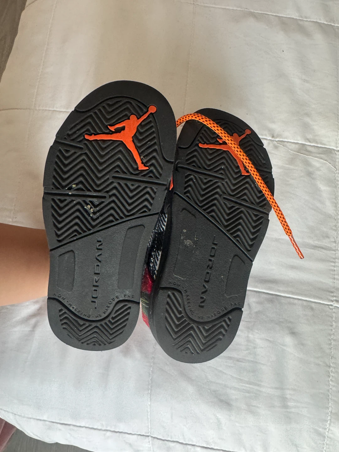 Jordan Toddler Crib Shoes Plaid - photo 3