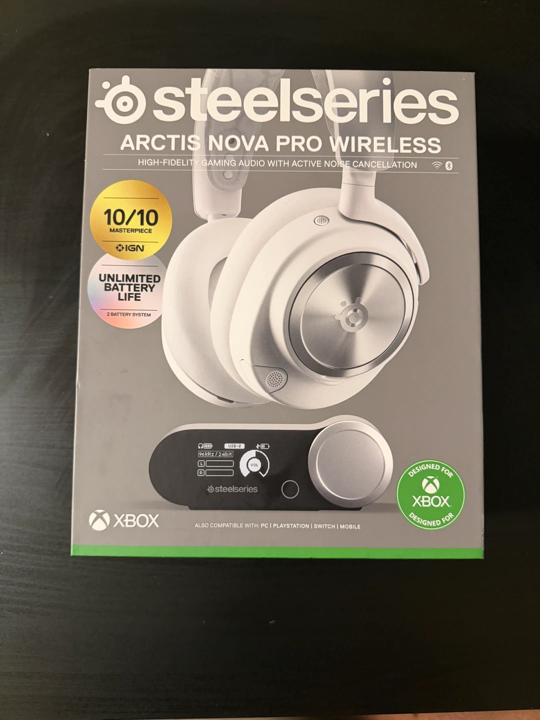 SteelSeries Arctis Nova Pro Wireless Gaming Headset White