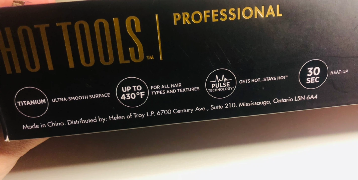 NEW Hot Tools Professional 1 1/4" Titanium Curling Iron/Wand - photo 5