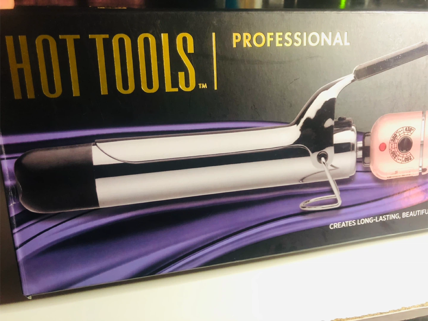 NEW Hot Tools Professional 1 1/4" Titanium Curling Iron/Wand - photo 2