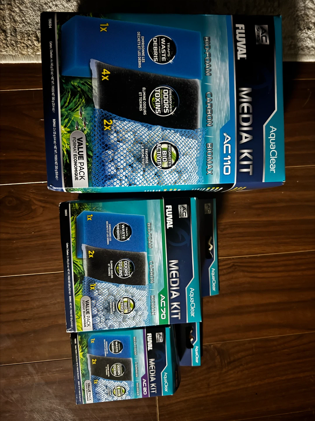 Fluval AquaClear AC110 Media Kit