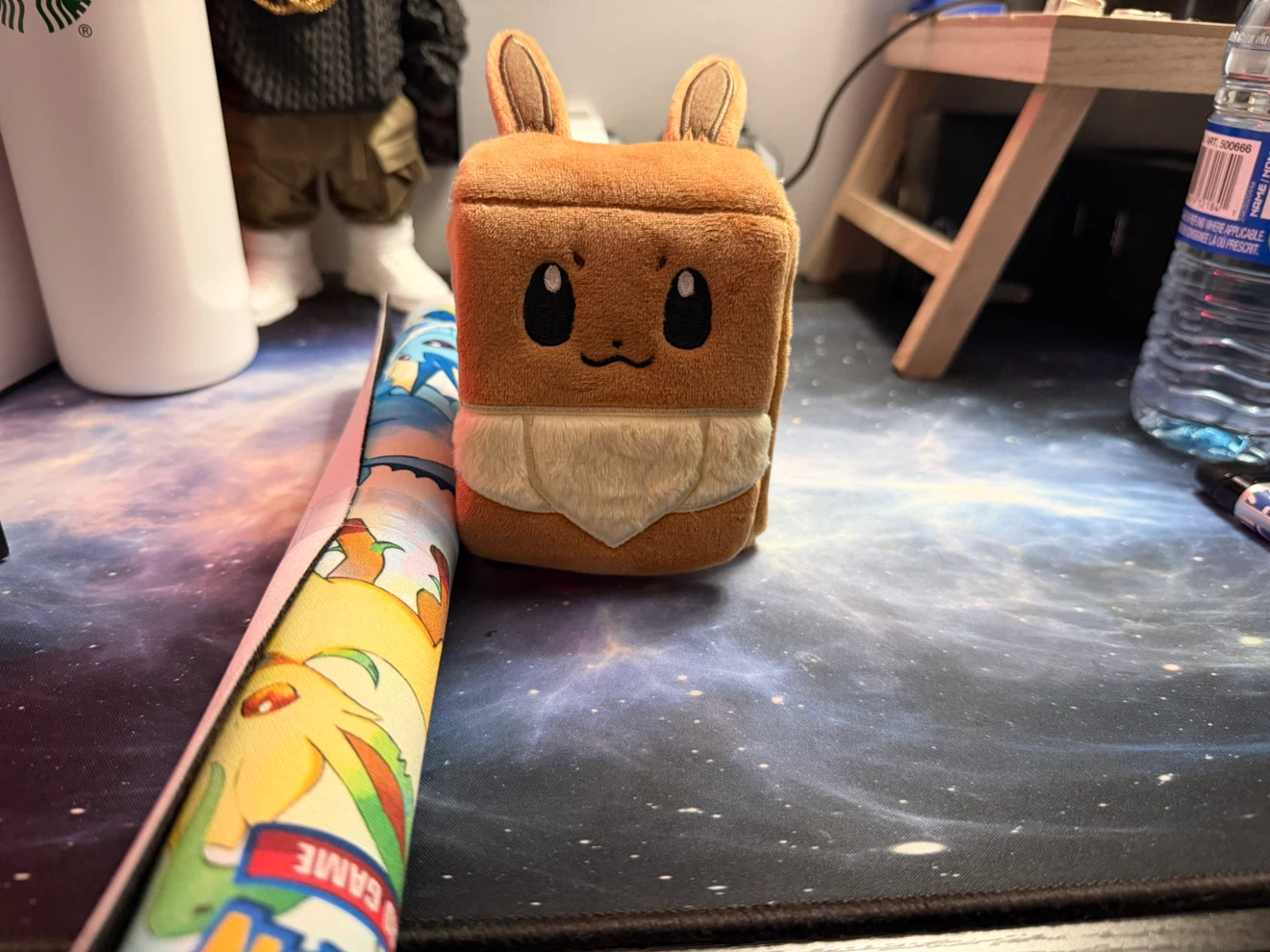 Eevee Deck box and Eeveelution PlayMat