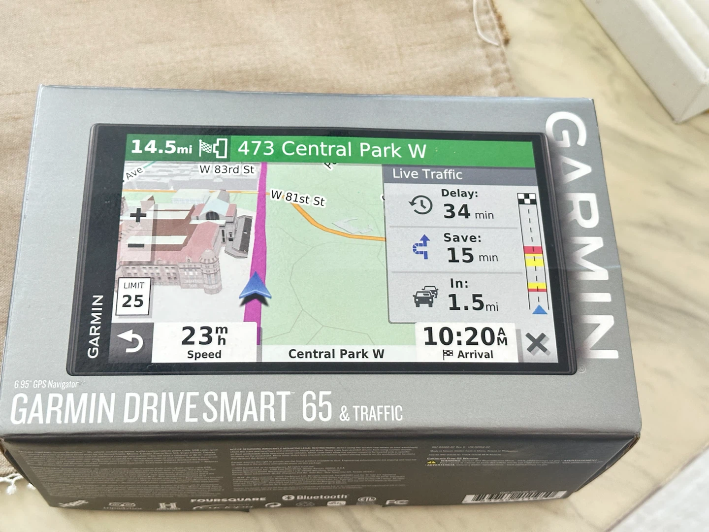 Garmin DriveSmart 65 6.95" GPS Navigator