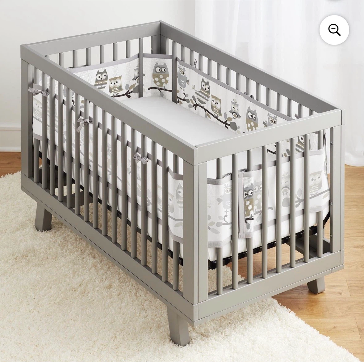 Crib Bumper Set - Breathable Mesh - photo 3