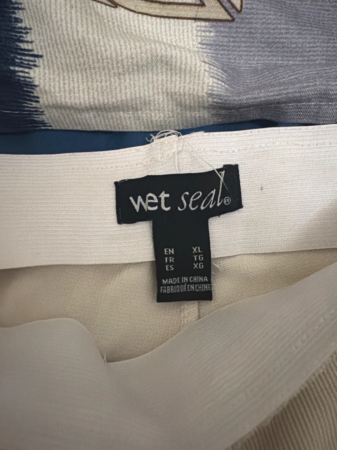 Wet Seal Women's Beige Bell Bottom Pants - XL - photo 4