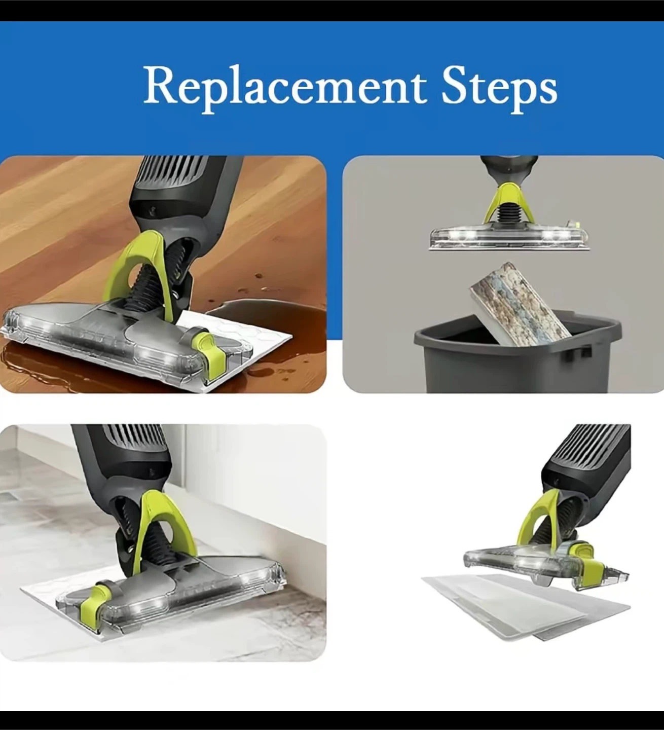 43 Pack Mopping replacement heads Pads Vacuum Cleaner shark - photo 3