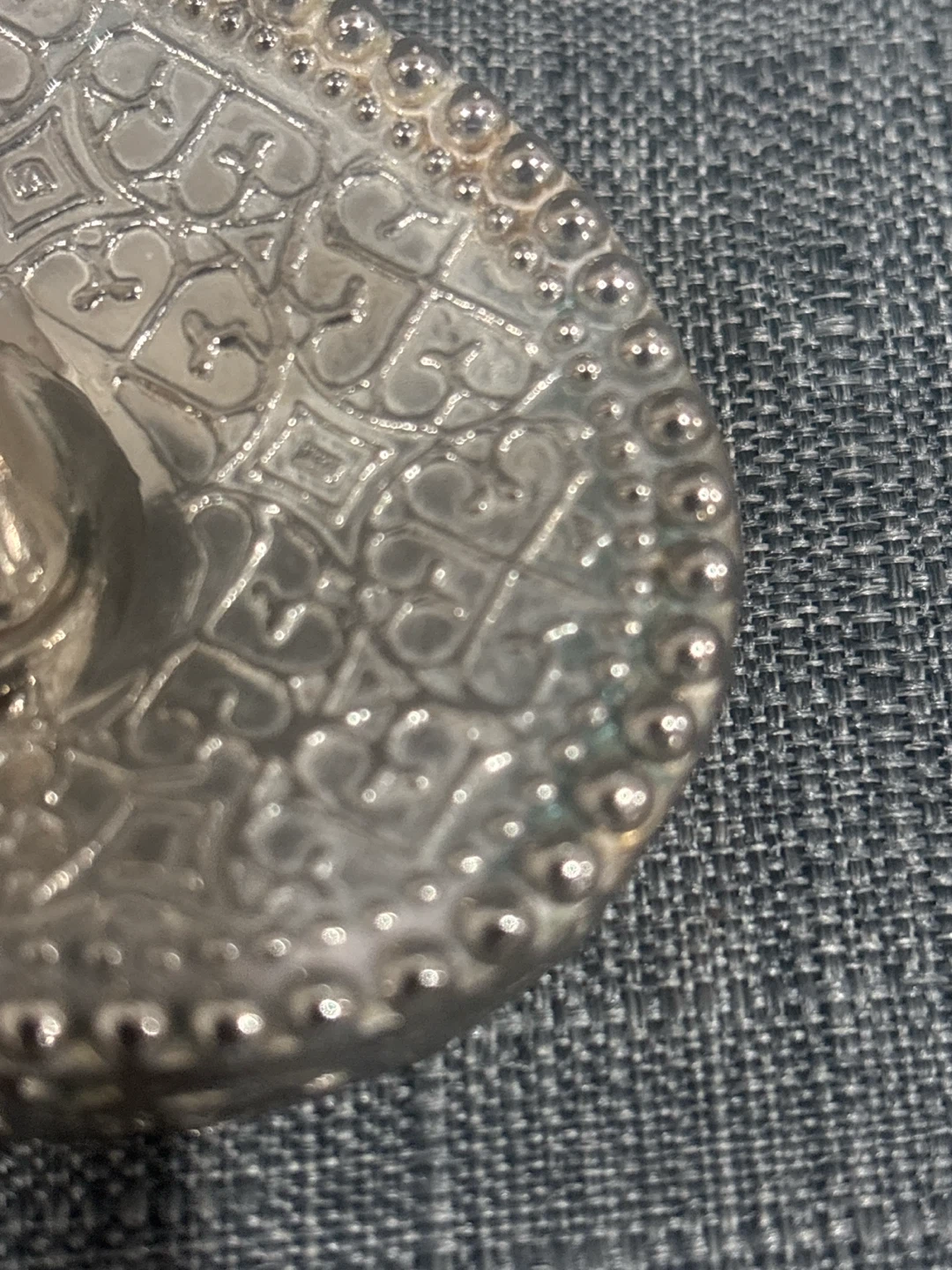 Vintage International Silver Silver Plated Ring Holder Dish - photo 3