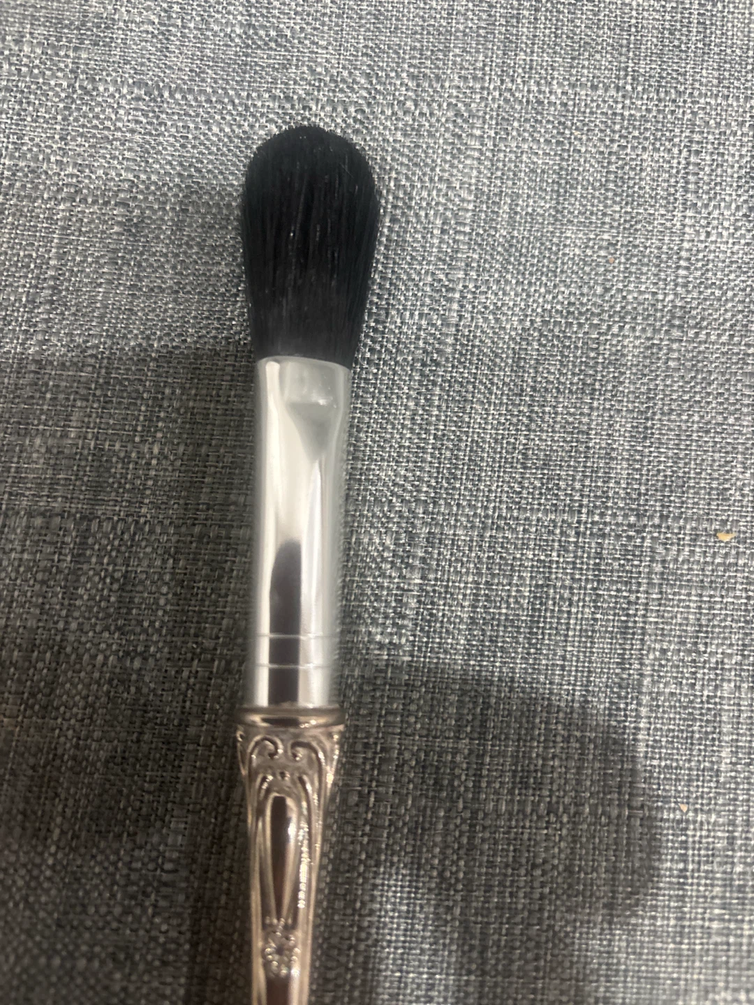 International Silver Makeup Brush- New - photo 3