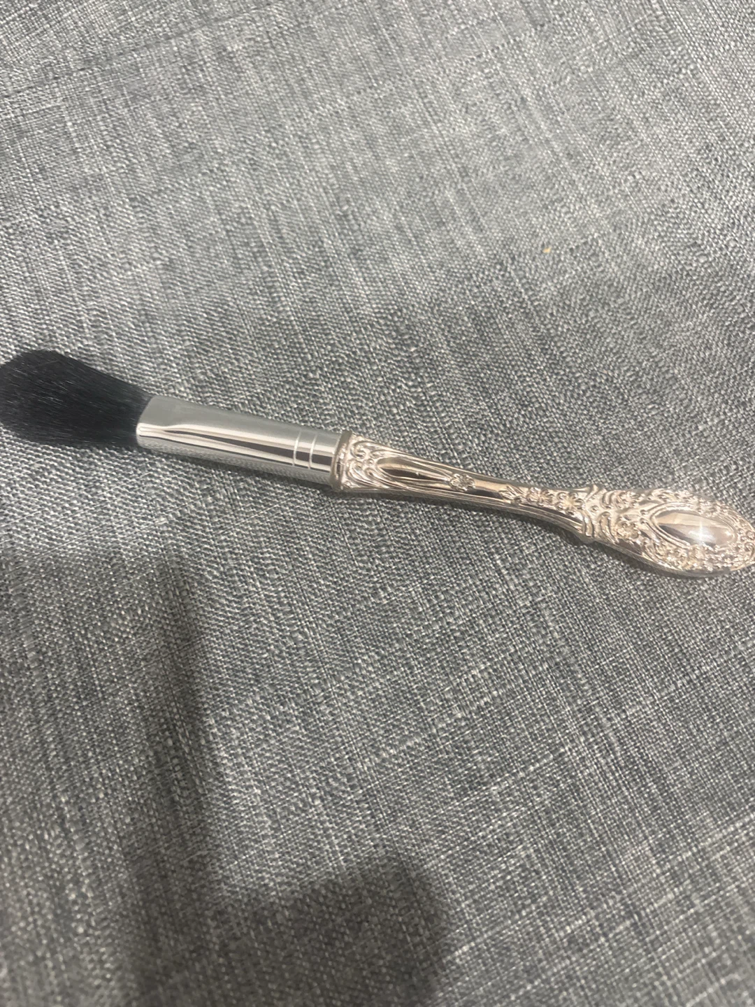 International Silver Makeup Brush- New - photo 4