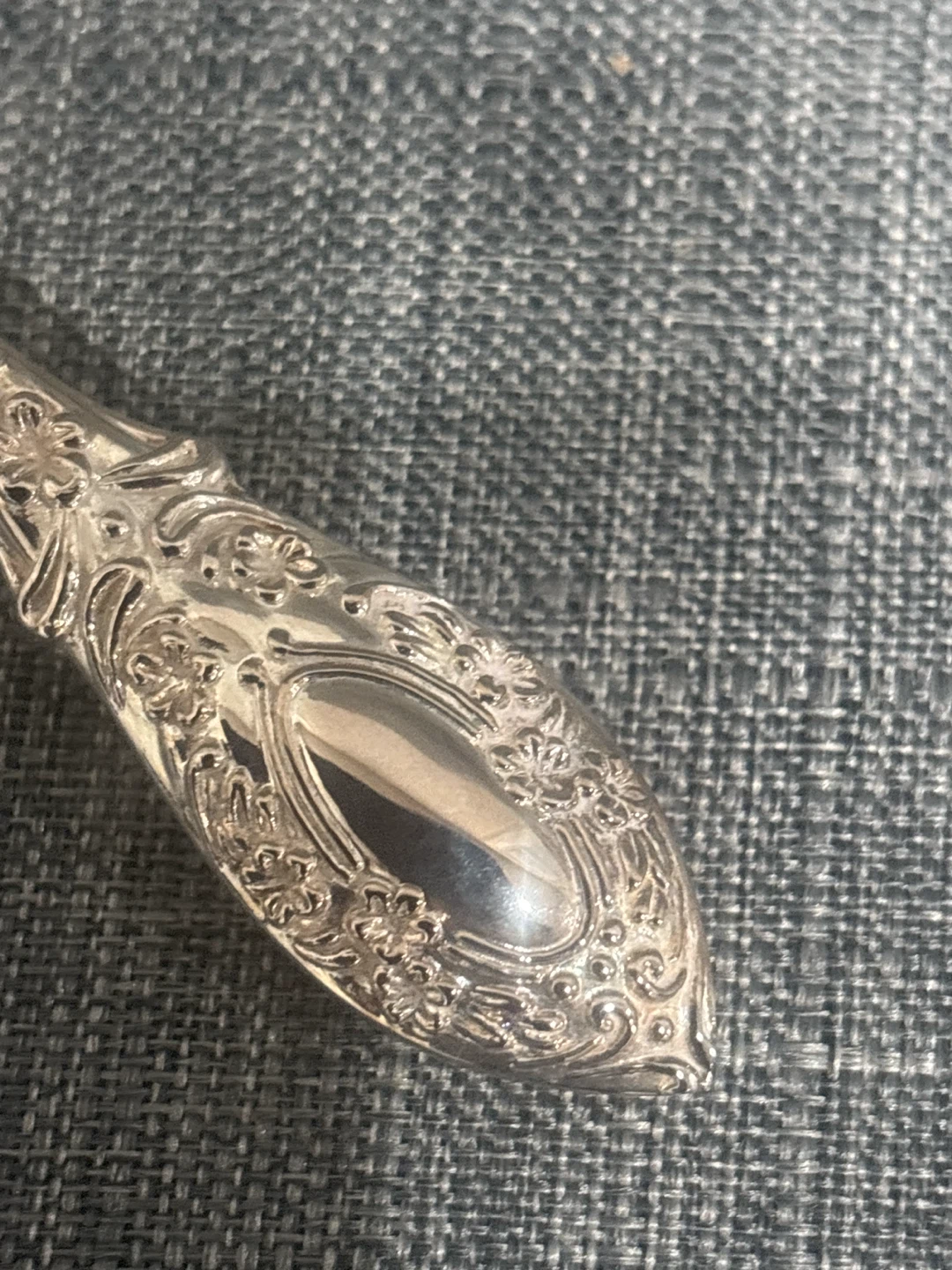 International Silver Makeup Brush- New - photo 5