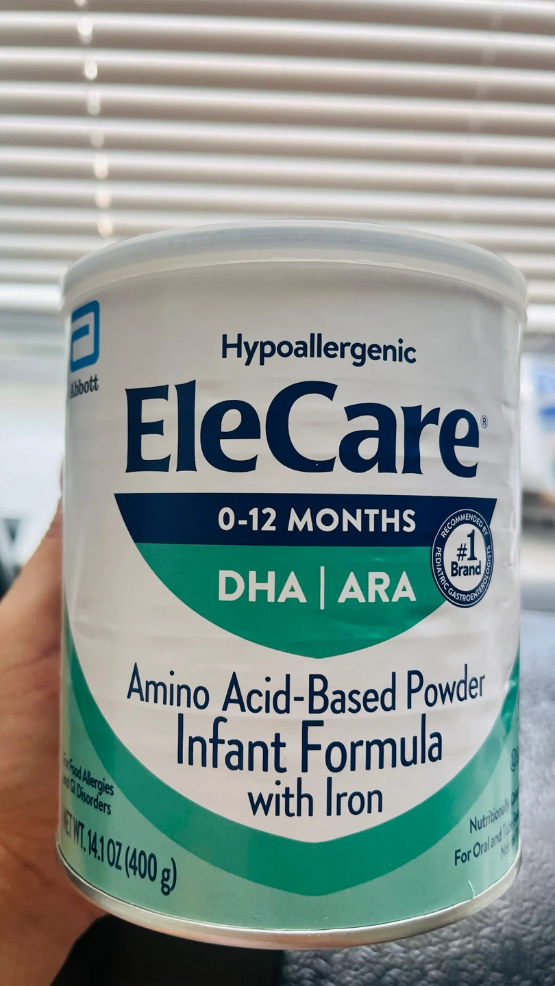 Abbott EleCare Hypoallergenic Infant Formula - 14.1 oz - photo 2