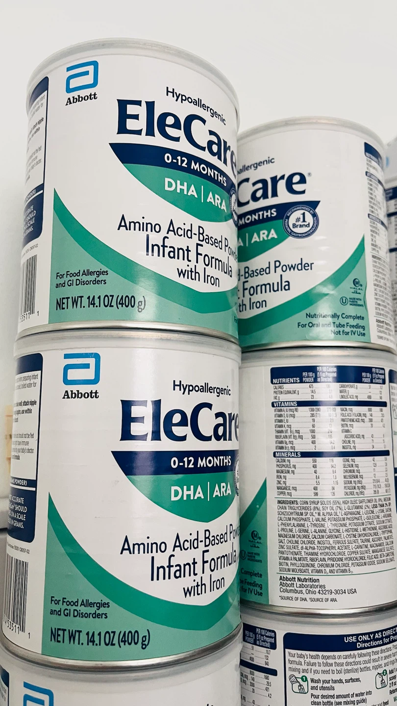 Abbott EleCare Hypoallergenic Infant Formula - 14.1 oz - photo 3