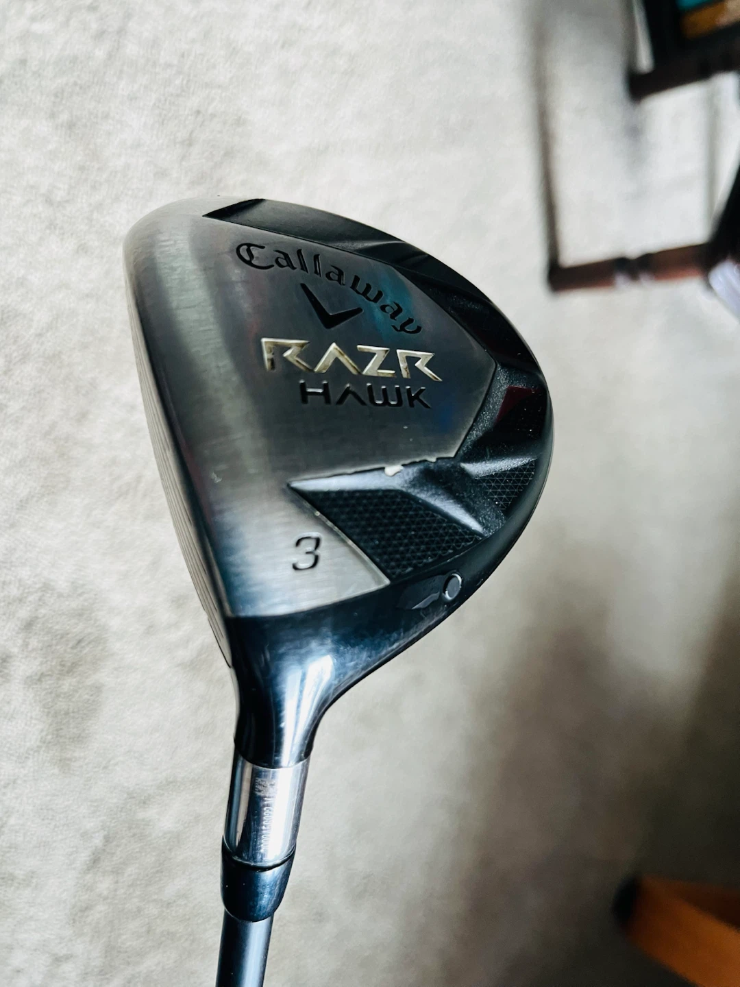 Men LH 3W Golf Club Callaway Razr Hawk - photo 2