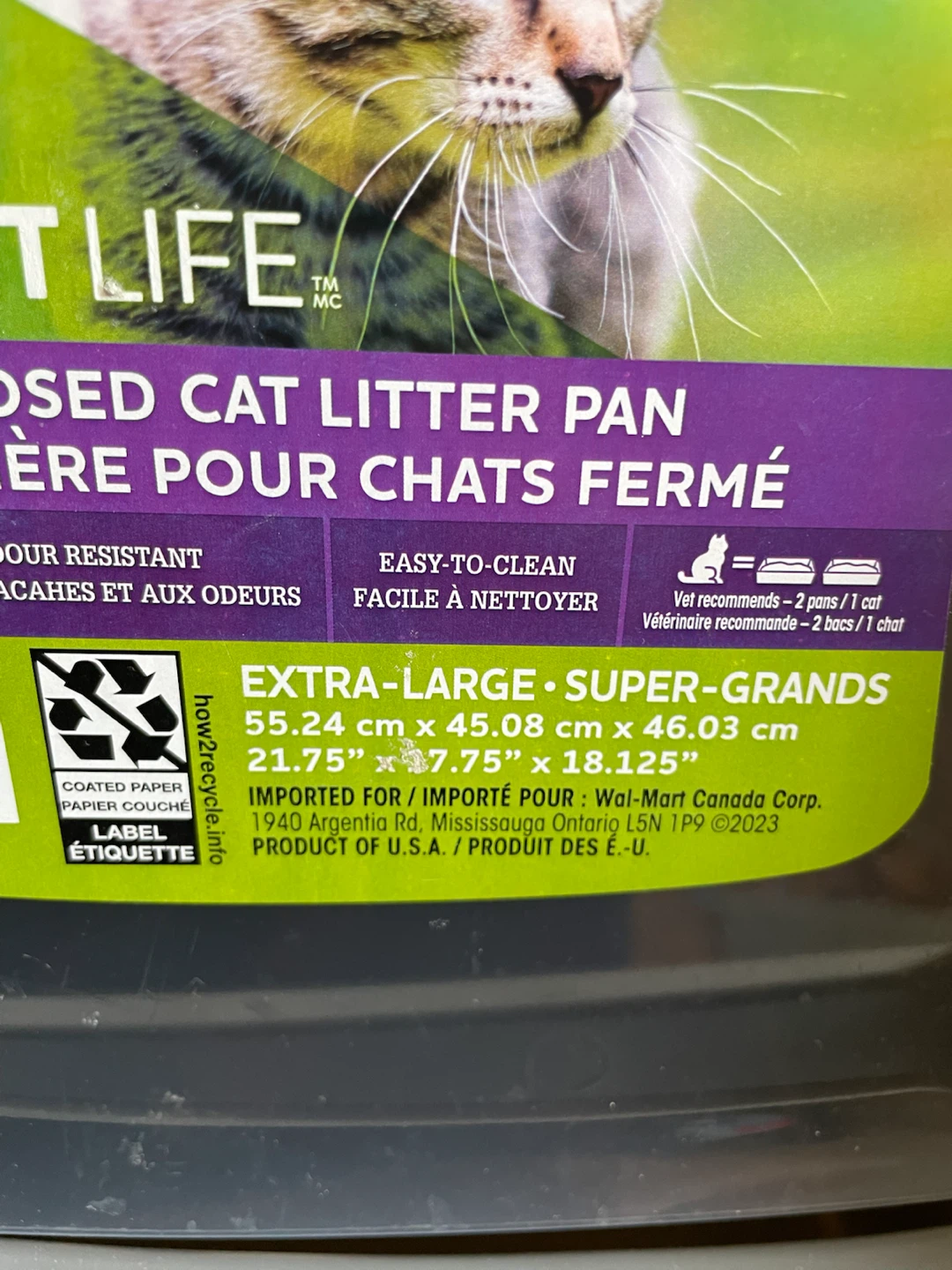 XL Hooded Cat Litterbox - photo 3