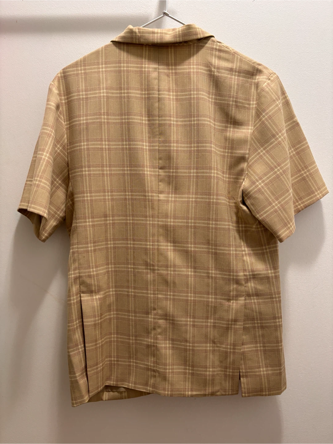 Plaid Short Sleeve Blazer - photo 2