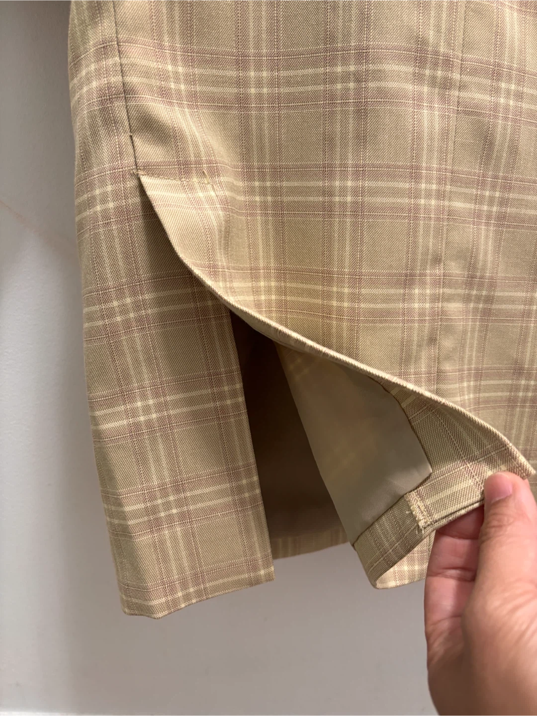 Plaid Short Sleeve Blazer - photo 3