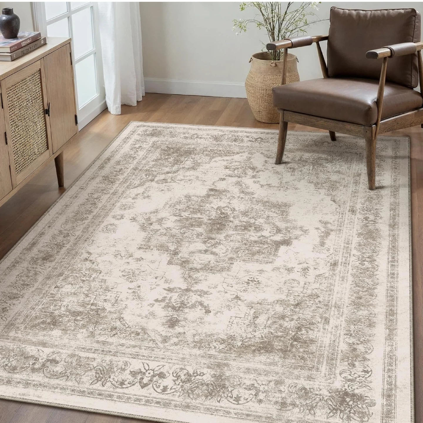 Kid & Pet Friendly Area Rug - Scratch & Pilling Resistant