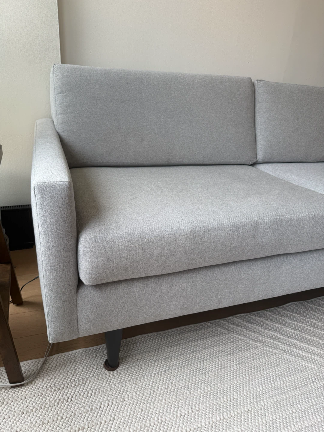 Gorgeous Gray Fabric Sofa - photo 3
