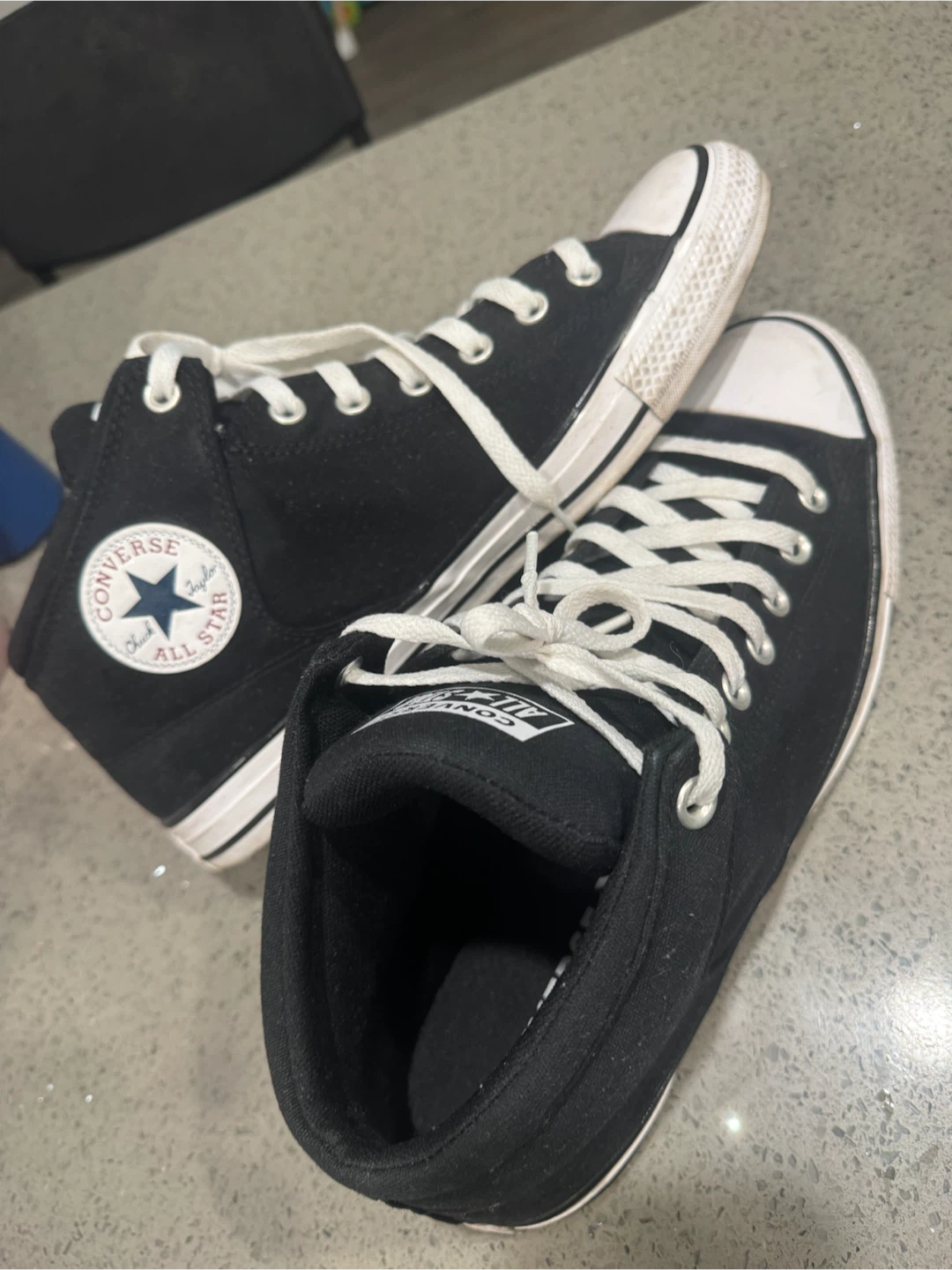 Converse Chuck Taylor All Star Mid Top Shoes Black - photo 2