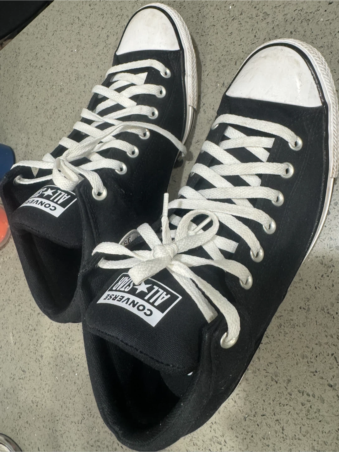 Converse Chuck Taylor All Star Mid Top Shoes Black - photo 3